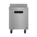 Hoshizaki WR27B-01 27" 1-Door Commercial Worktop Refrigerator, Steelheart Series, 115V