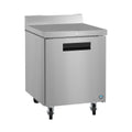 Hoshizaki WR27B-01 27" 1-Door Commercial Worktop Refrigerator, Steelheart Series, 115V