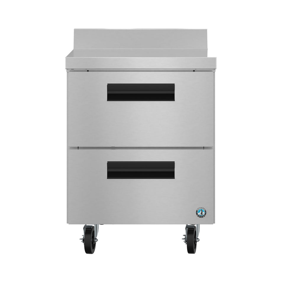 Hoshizaki WR27B-D2 27" Commercial Worktop Refrigerator, Steelheart Series, 115V