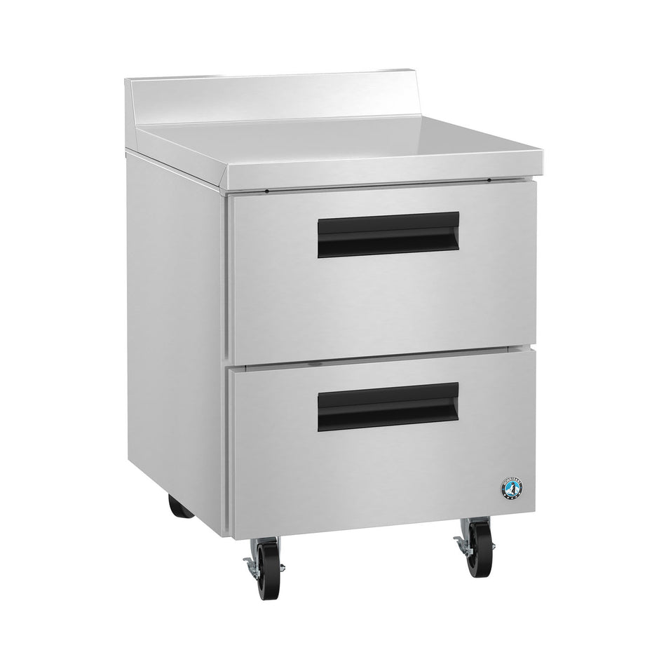 Hoshizaki WR27B-D2 27" Commercial Worktop Refrigerator, Steelheart Series, 115V