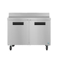 Hoshizaki WR48B 48" 2-Door Commercial Worktop Refrigerator, Steelheart Series, 115V