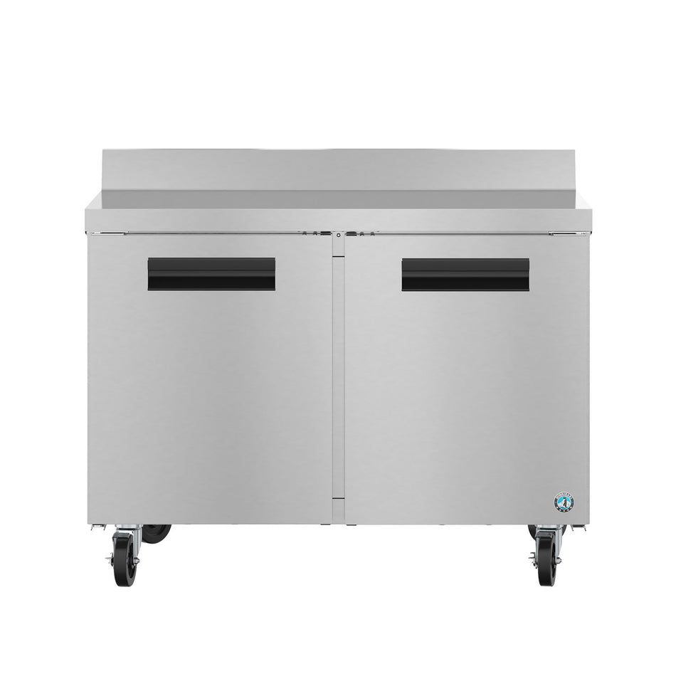 Hoshizaki WR48B 48" 2-Door Commercial Worktop Refrigerator, Steelheart Series, 115V