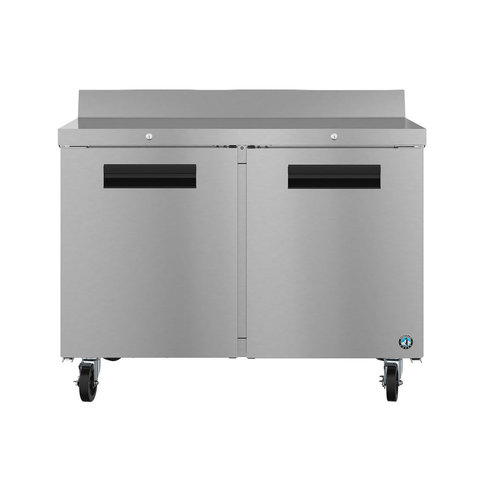 Hoshizaki WR48B-01 48" 2-Door Commercial Worktop Refrigerator, Steelheart Series, 115V