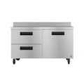 Hoshizaki WR60B-D2 60" 1-Door Commercial Worktop Refrigerator, Steelheart Series, 115V