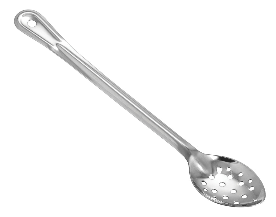 Winco BSPT-15H 15 Inch Basting Spoon with Perforated Head Stainless Steel