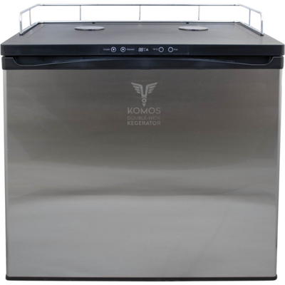 KOMOS® Double-Wide Kegerator with Digital Thermostat (No Tower)