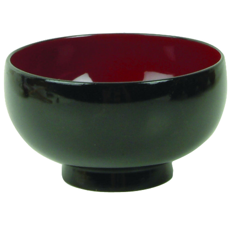 Thunder Group 45-8 9 Oz Soup Rice Bowl Wood with Decorative Finish