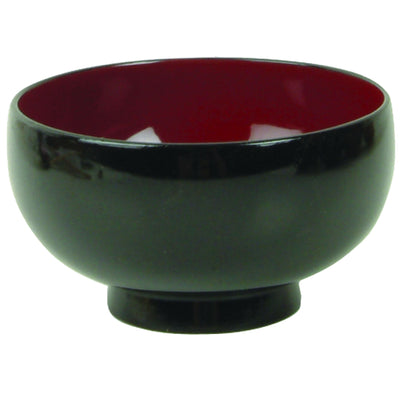 Thunder Group 45-8 9 Oz Soup Rice Bowl Wood with Decorative Finish