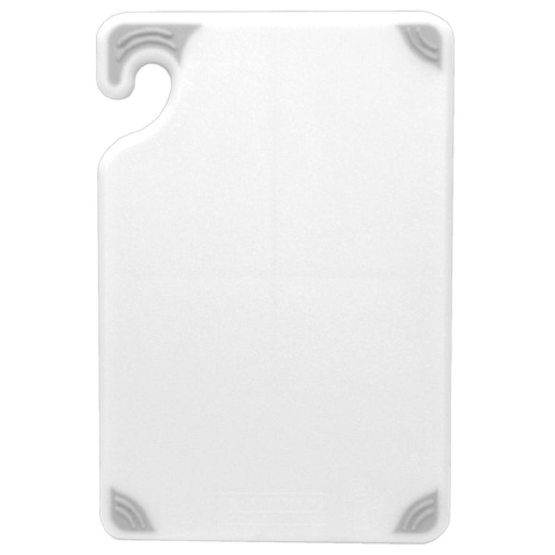 Carlisle CBG152012WH 20 Inch Plastic Cutting Board with Anti-Slip Grip White