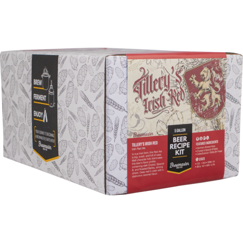Tillery's Irish Red 5 Gallon Hombrew Extract Brewing Kit