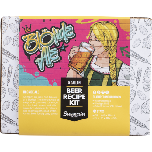 Blonde Ale 5 Gallon Hombrew Extract Brewing Kit