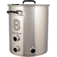 BrewBuilt® Stainless Brewing Kettle - 1.5" TC Triple Port