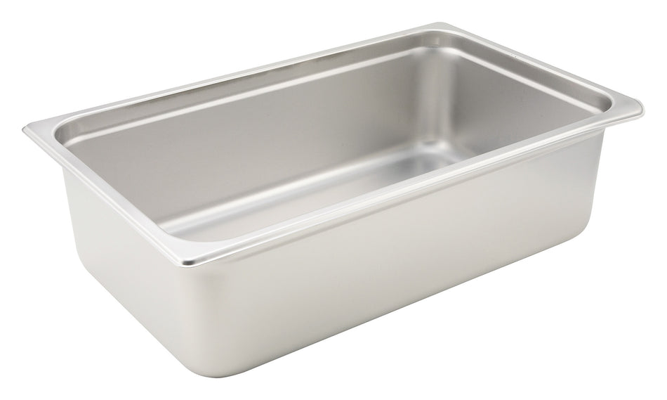 Winco SPJH-106 20-3/4 Inch Full Size Steam Table Pan 22 Gauge Heavy Weight Stainless Steel