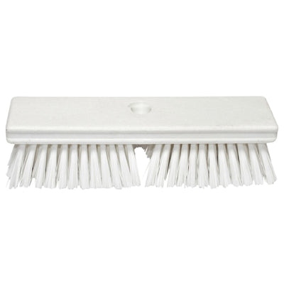 Carlisle 41722EC26 10 Inch Deck Brush Non-absorbent Polyester Bristles Pink