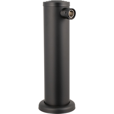 Matte Black 1-Faucet Draft Tower Kit - Stainless Steel Construction