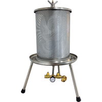 40L Stainless Steel Bladder Press by - KL23313