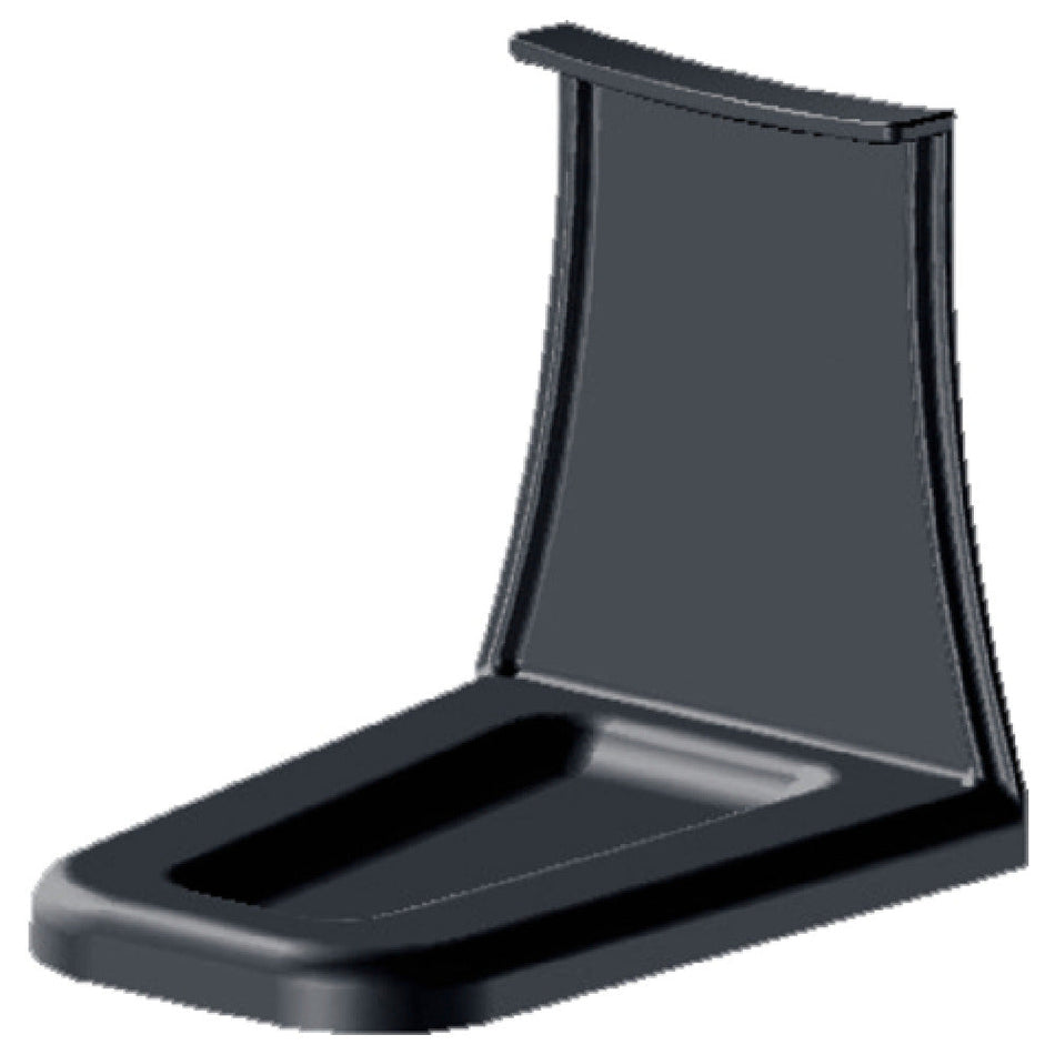 Carlisle SDTN100BK 4 Inch Soap Drip Tray with Black Finish Polypropylene