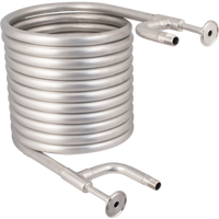 BrewBuilt® Stainless Steel Tri-Clamp Counterflow Chiller | The Beast
