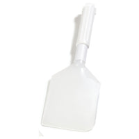 Carlisle 4035100 7-1/2 Inch Blade Spatula Plastic White Flexible with Dishwasher Safe