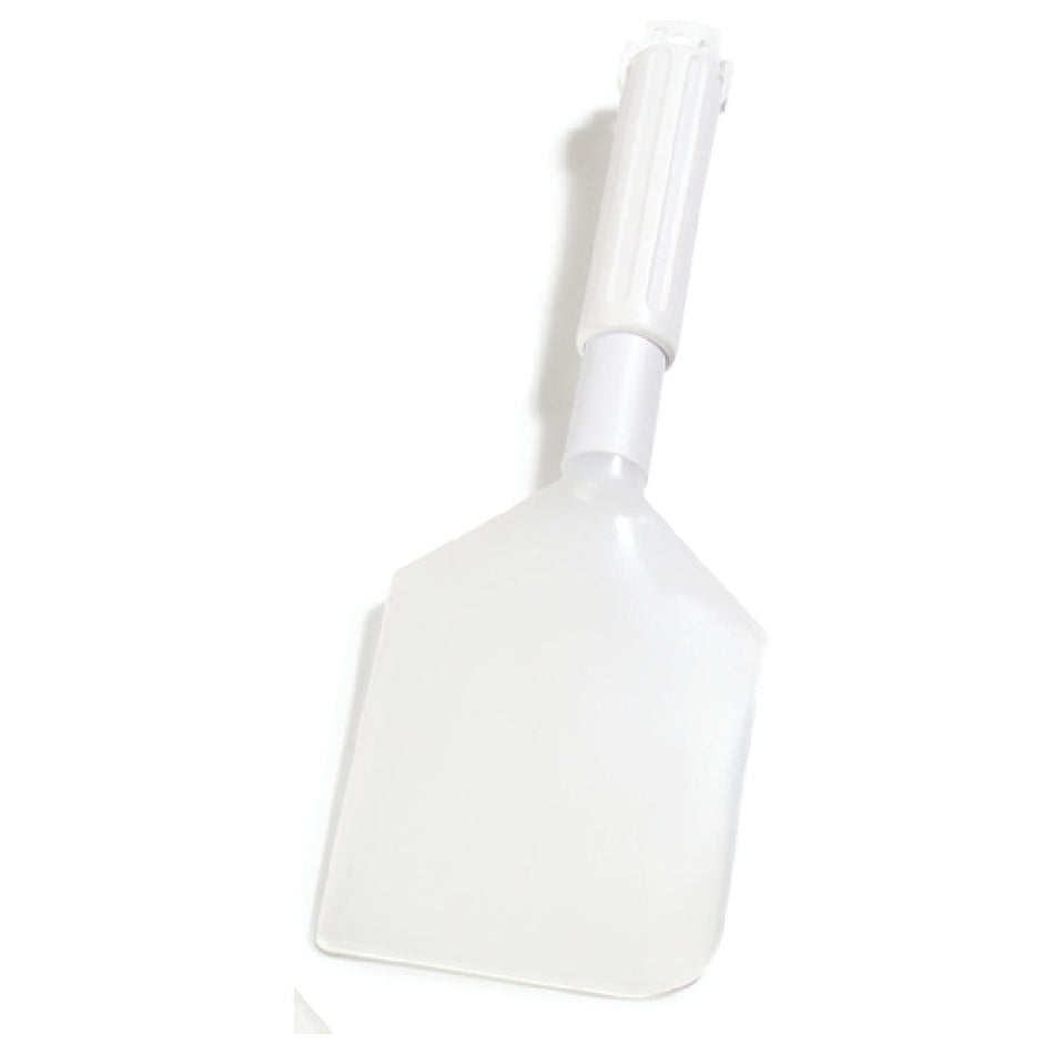 Carlisle 4035100 7-1/2 Inch Blade Spatula Plastic White Flexible with Dishwasher Safe