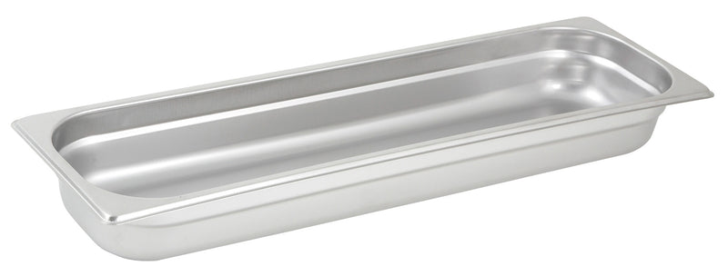 Winco SPJH-2HL 20-4/5 Inch Steam Table Pan Long 22 Gauge Stainless Steel with Anti-jamming
