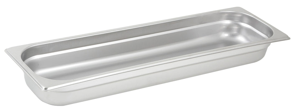 Winco SPJH-2HL 20-4/5 Inch Steam Table Pan Long 22 Gauge Stainless Steel with Anti-jamming
