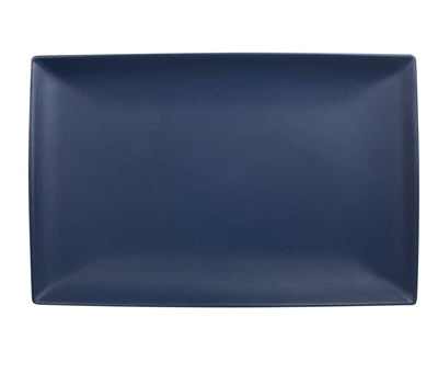 Thunder Group 47128SB 12 Inch Rectangular Tray Break-Resistant Melamine Blue