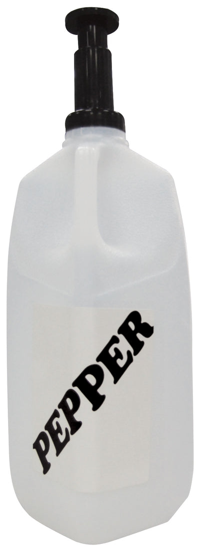 Winco PR-05P 2 Qt Pepper Refiller with Spring Loaded Spout Stainless Steel
