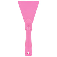 Carlisle 40230EC26 3 Inch Grill Scraper Plastic Handle Pink with Ergonomic Design