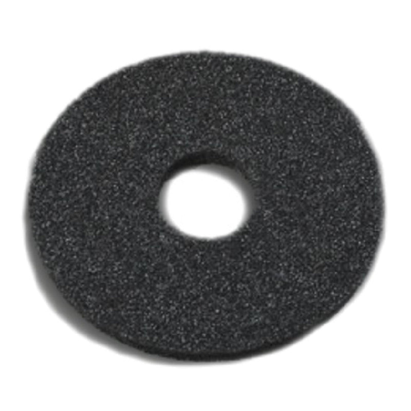 Carlisle GR09RS03 5-1/2 Inch Diameter Sponge for 3-Tier Glass Rimmer ABS Black