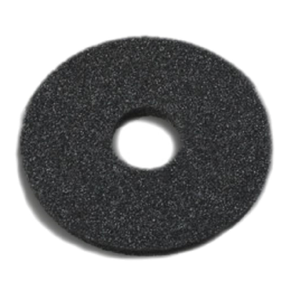 Carlisle GR09RS03 5-1/2 Inch Diameter Sponge for 3-Tier Glass Rimmer ABS Black