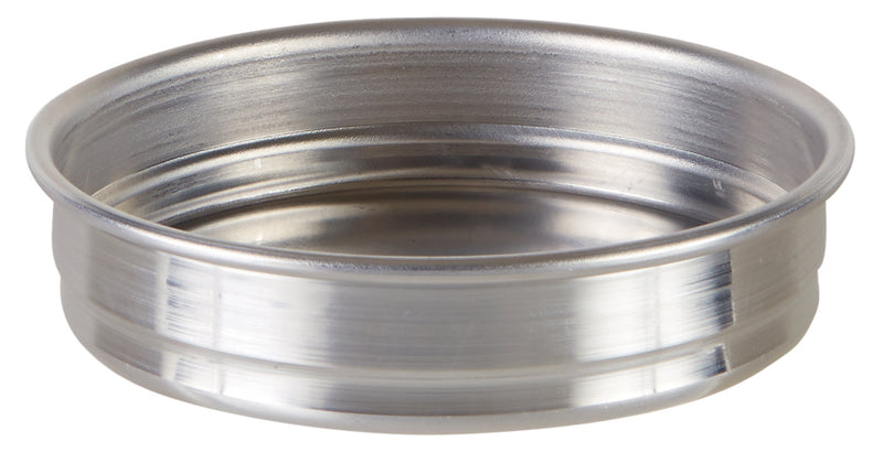 Winco APZK-0615 6 Inch Diameter Aluminum Pizza Pan Round Stackable