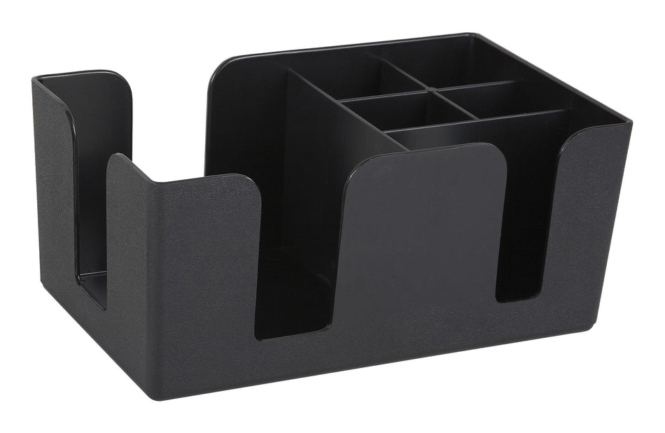 Winco BC-6 Condiment Caddy 6 Compartment, Plastic