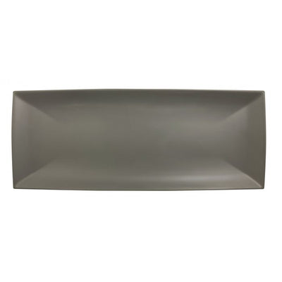 Thunder Group 49208SG 20 Inch Tray Rectangular Break-resistant Melamine Gray