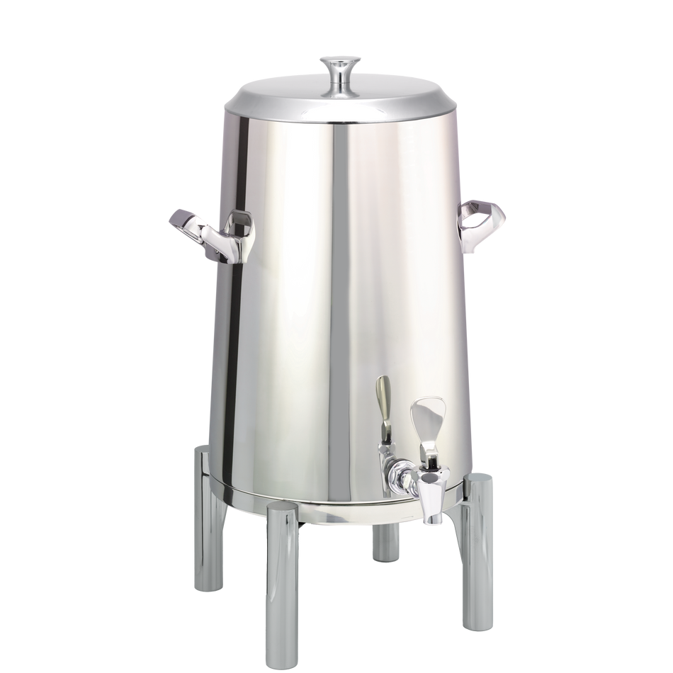 Flame Free™ Thermo-Urn™ 5-Gallon Vacuum Insulated Urn with Round Legs and Flat Lid in Polished Stainless