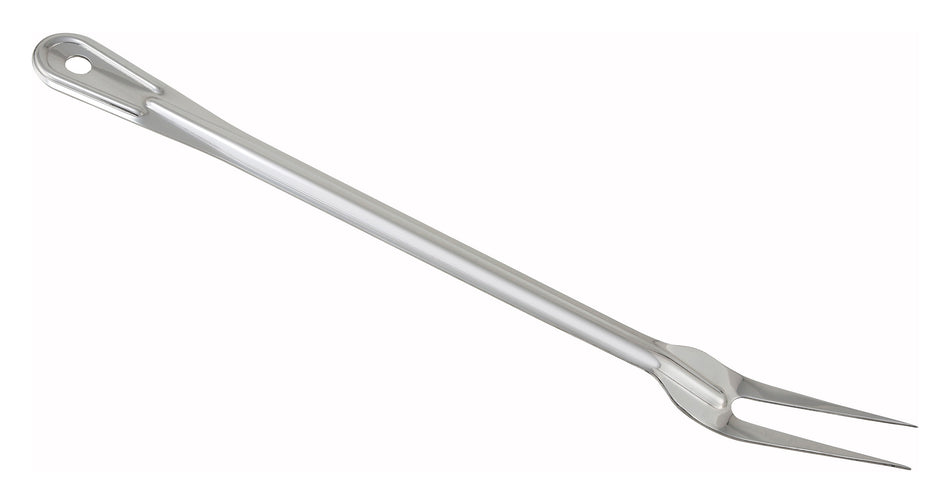 Winco BSFK-21 21 Inch Basting Fork Stainless Steel for Grilling and Basting