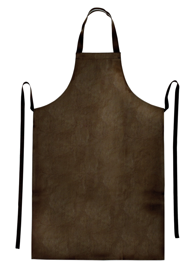 Winco BAW-2740BN 27-1/2 Inch Dishwashing Apron Heavyweight Vinyl Brown