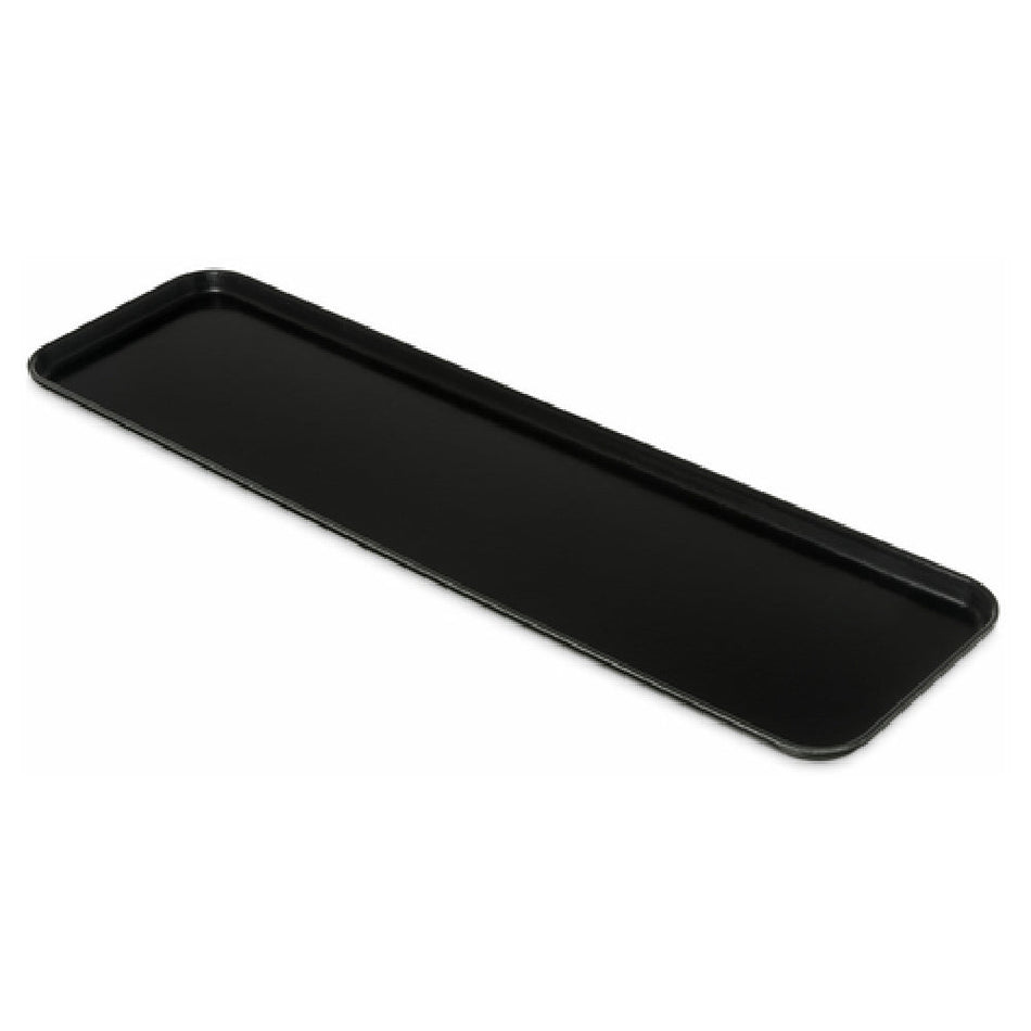 Carlisle 830FMT309 30 Inch on Black Display Tray with Air-flow Corners Fiberglass