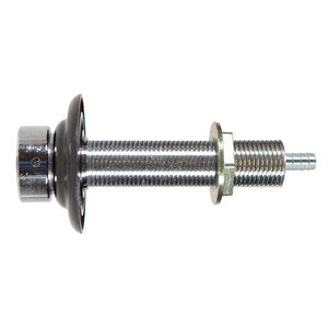 Faucet Nipple Shank Beer Tap Assembly – 4-1/8"L with 1/4" Bore – Chrome Plated Brass