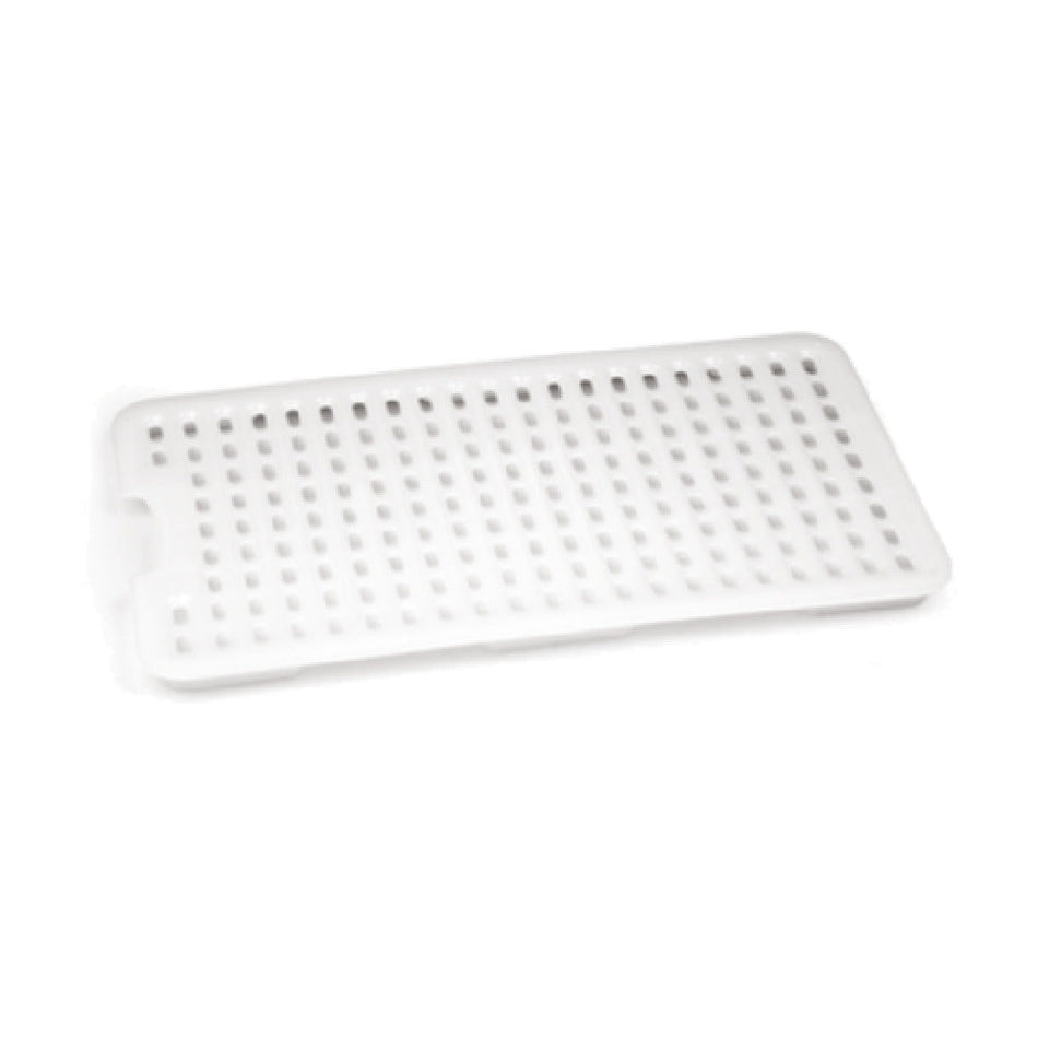 Carlisle 00256 18-1/2 Inch Drain Tray for GN 1/1 Food Containers White Polyethylene