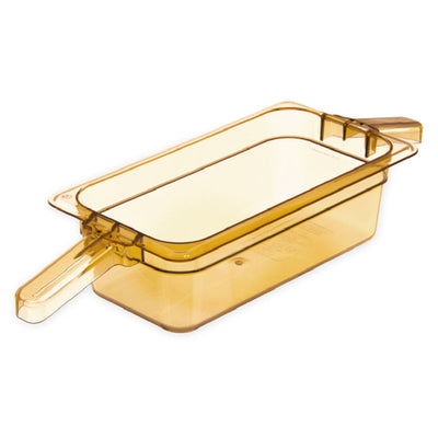Carlisle 30861HH13 3.8 Quart High Heat Food Pan Amber Polyethersulfone