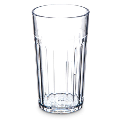 Carlisle 110407 4 Oz Fluted Tumbler SAN Clear Dishwasher Safe BPA Free