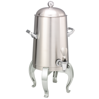 Flame Free™ Thermo-Urn™ 1.5-Gallon Vacuum Insulated Urn with Regal Legs and Domed Lid in Brushed Stainless