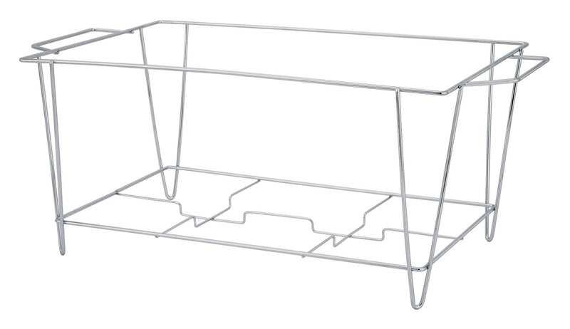 Winco C-3F Chafer Stand Full Size for Steam Table and Water Pans Chrome Plated Wire