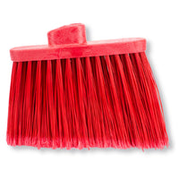 Carlisle 36867EC05 Broom Head Red Flagged Polyester Bristles
