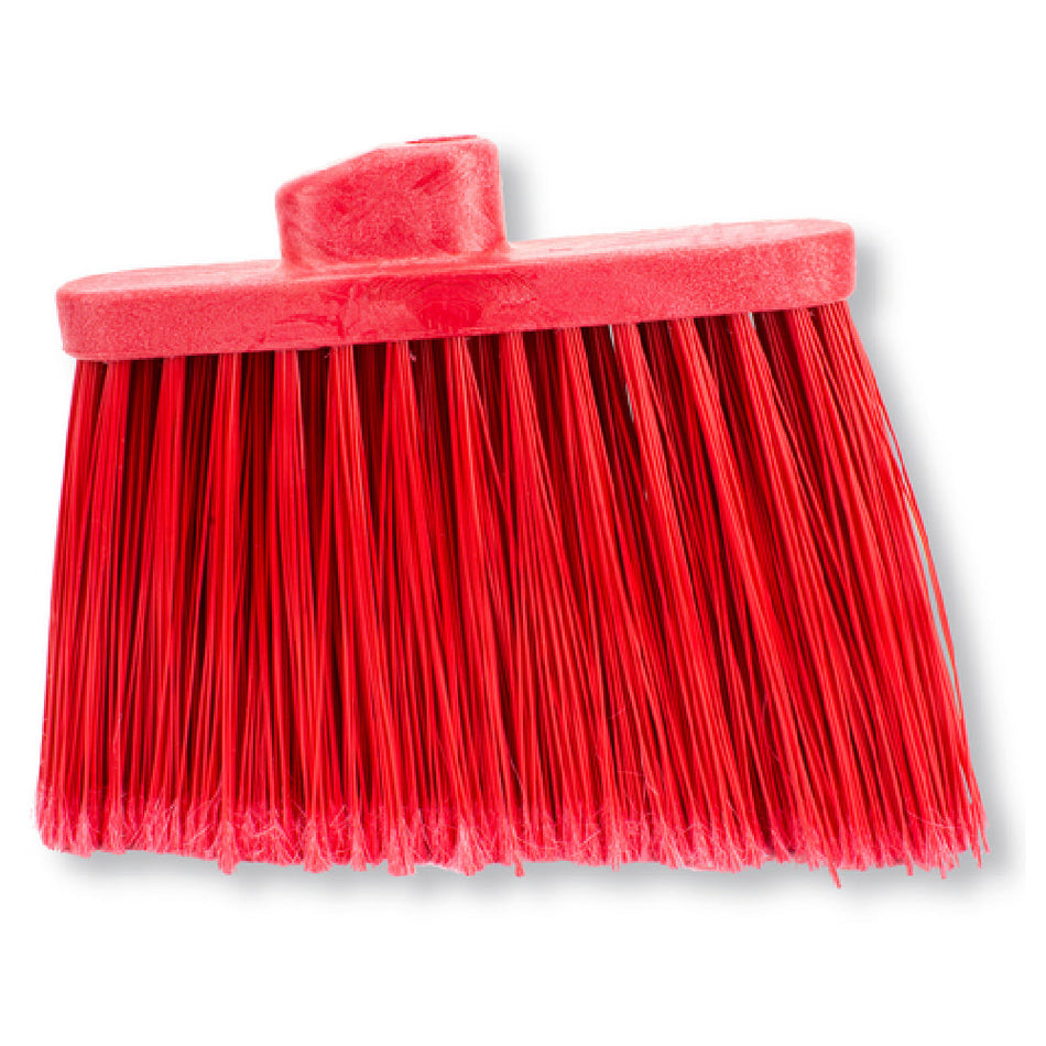 Carlisle 36867EC05 Broom Head Red Flagged Polyester Bristles