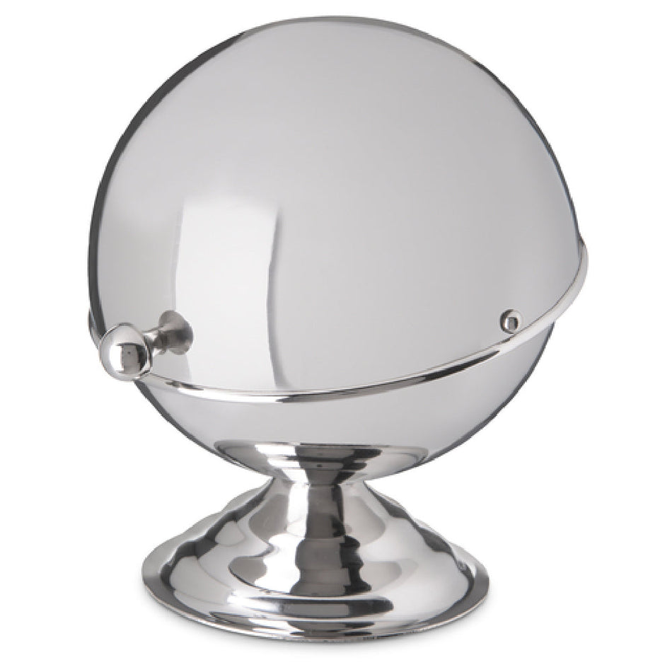 Carlisle 609131 10 Oz Stainless Steel Serving Bowl - Slanted Roll-Top Cover Buffet