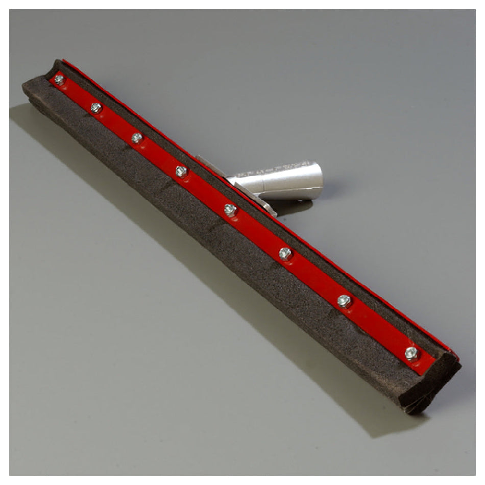 Carlisle 4008300 30 Inch Floor Squeegee Head Foam Rubber Medium Flex Metal Frame