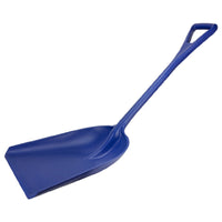 Carlisle 41077EC14 14 Inch Food Service Shovel Impact Resistant Plastic Blue