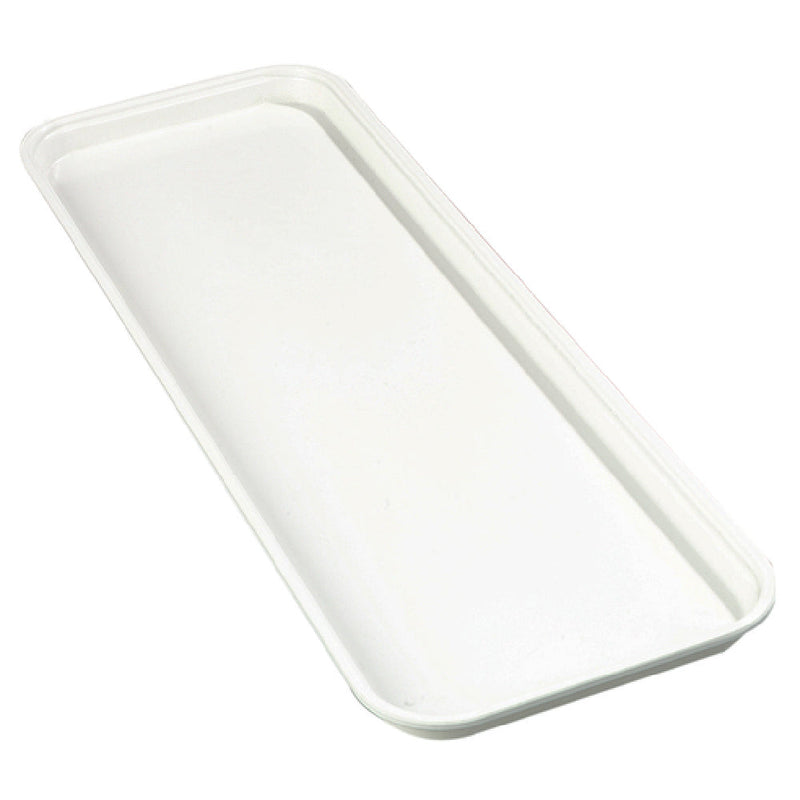 Carlisle 269FMT301 25-1/2 Inch Display Tray Air-flow Corners Fiberglass Pearl White